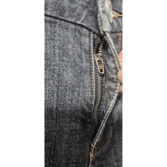 Kut From The Kloth Women's Bootcut Denim Dark Jeans Sz 8 Midrise Button Pockets - Picture 4 of 16